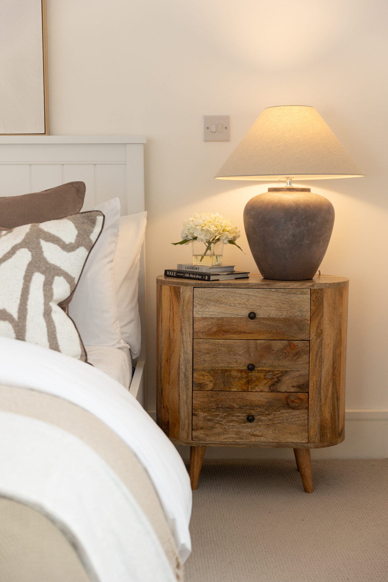 The same bedroom staged by Shaurum Design Haus